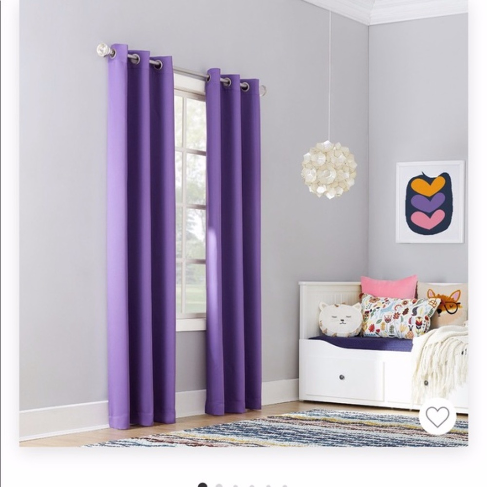 Purple Blackout Curtains (3)
